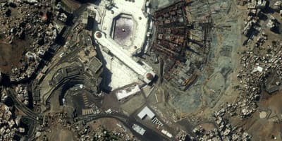 地图的麦加卫星地图